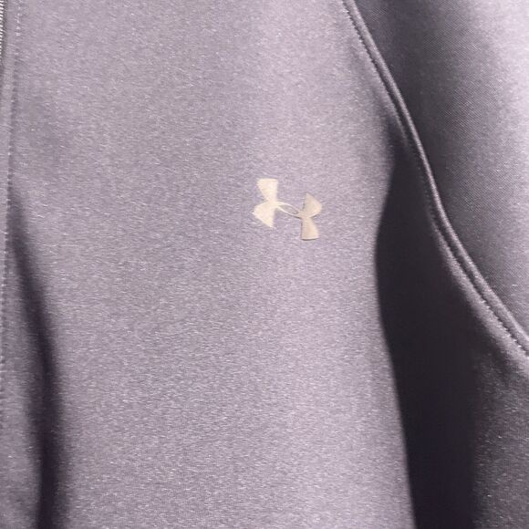 Under Armour Women’s 2X Purple Full Zip Jacket Athletic Sporty Activewear - Picture 3 of 14